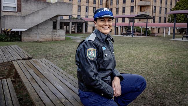 **WEEKEND TELEGRAPH** NSWPF New police Recruit 35-year-old Brianna Matthew ( Brie Matthew ). Picture: Supplied