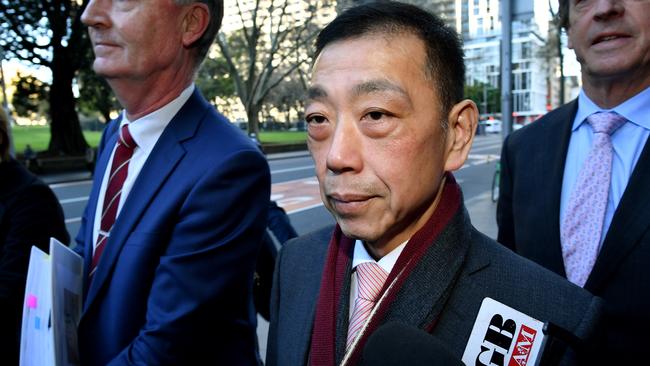 Former Labor MP Ernest Wong. Picture: AAP