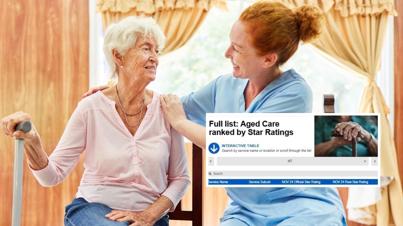 Top rated NT aged care homes