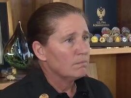 Kristin Crowley is under pressure from her own firefighters. Picture: Fox News