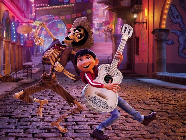 Coco is pure Pixar creativity at its eye-popping best. Picture: Disney Pixar