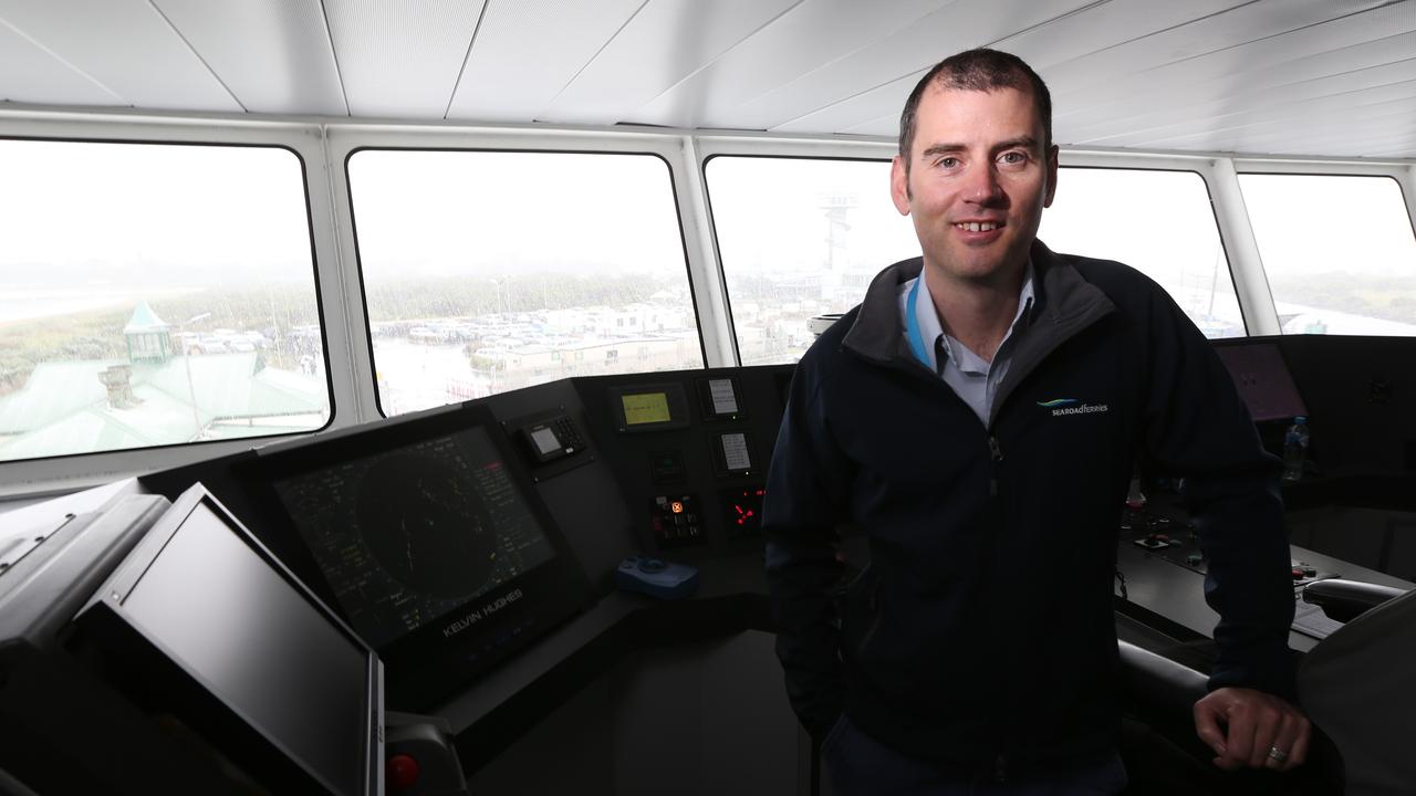 Searoad Ferries CEO Matt McDonald. Picture: Mike Dugdale