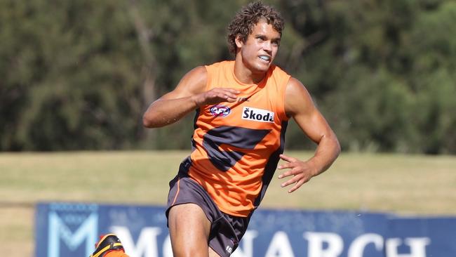 Alex Carey in an under-21 trail match for GWS. Picture: Zac Milbank