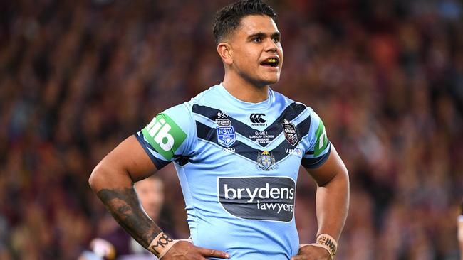 Latrell Mitchell was dropped after Origin I this year. Picture: AAP