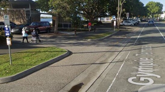 Rear angle parking sign on Gympie Terrace, Noosaville. Picture – Google Maps.