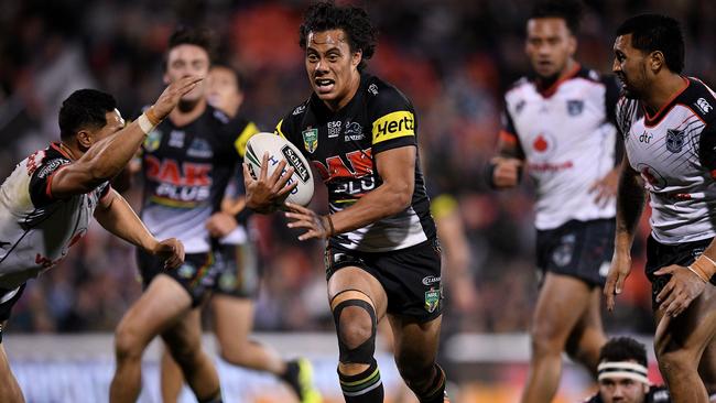 Jarome Luai is set to extend his stay at Penrith. Picture: AAP