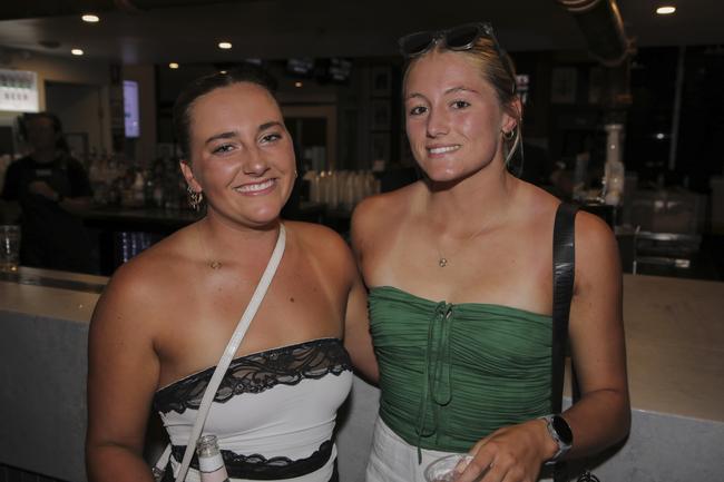 <p>Kimberley Doyle and Analise Kibble. The Pulse for Shaw and Partners Shannon Eckstein Ironman Classic awards evening at Northcliffe Surf Lifesaving Club Saturday the 11th of February. Picture: Marcelo Lang</p>