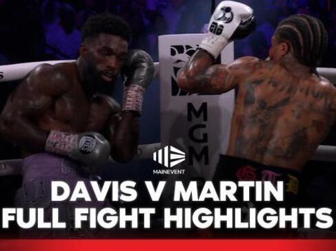 Gervonta Davis v Frank Martin - Full Fight Highlights