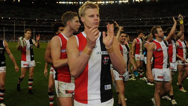 St Kilda hasn’t been on top of the ladder since they made the Grand Final in 2010. 