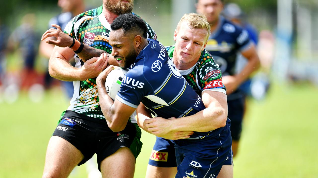 North Queensland Cowboys unveil new jerseys for 2014 NRL season