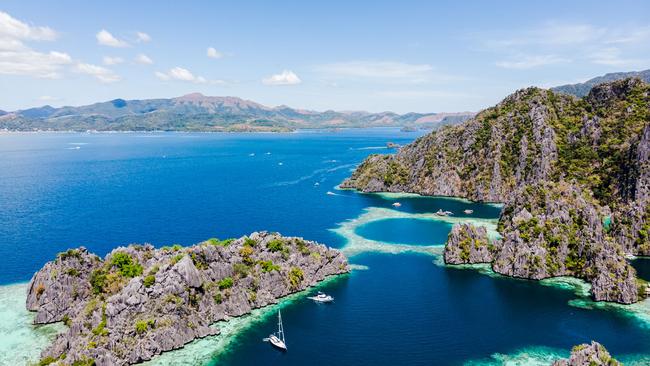 The Philippines is a stunning island hopping destination