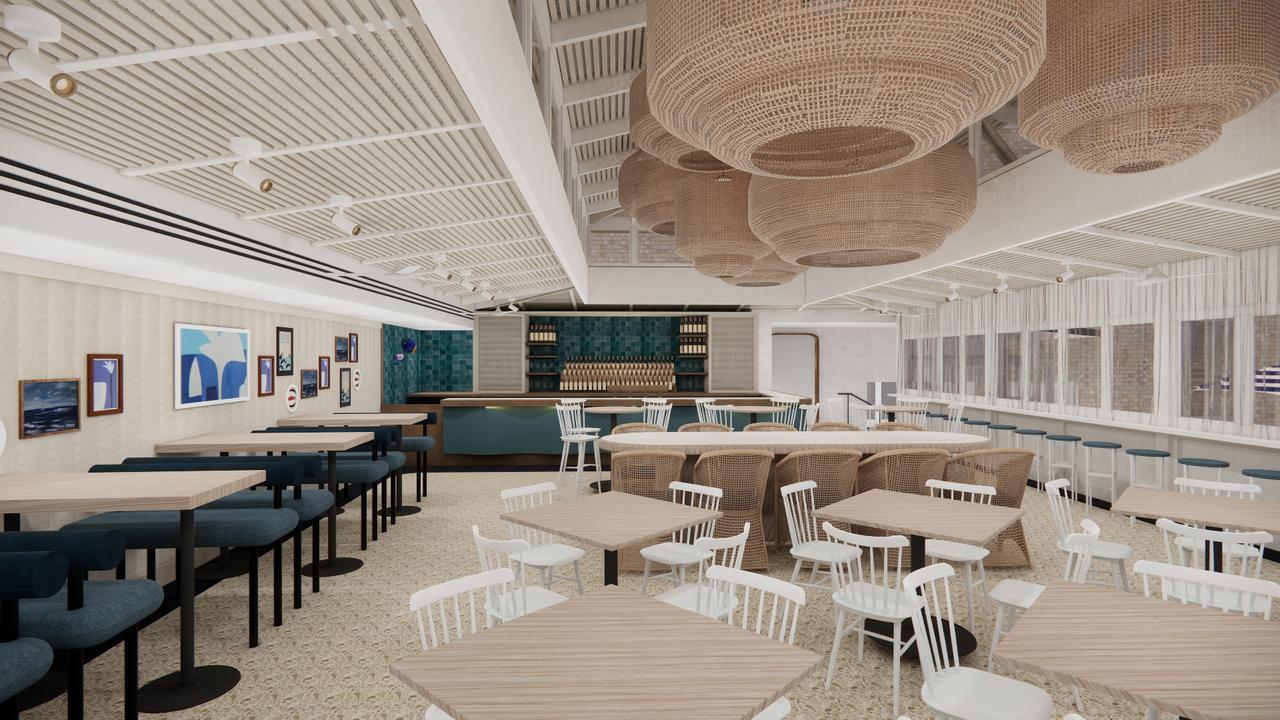 An artists impression of the new interior of the Watsons Bay Hotel. Picture: Supplied