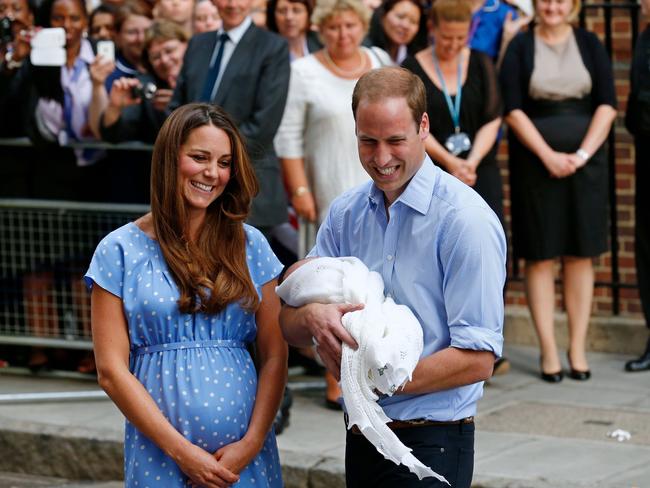 Luck of the draw ... Those lucky to be rostered on for the birth of the royal baby no. 2 each have a significant role to play. Picture: AFP/ ANDREW COWIE