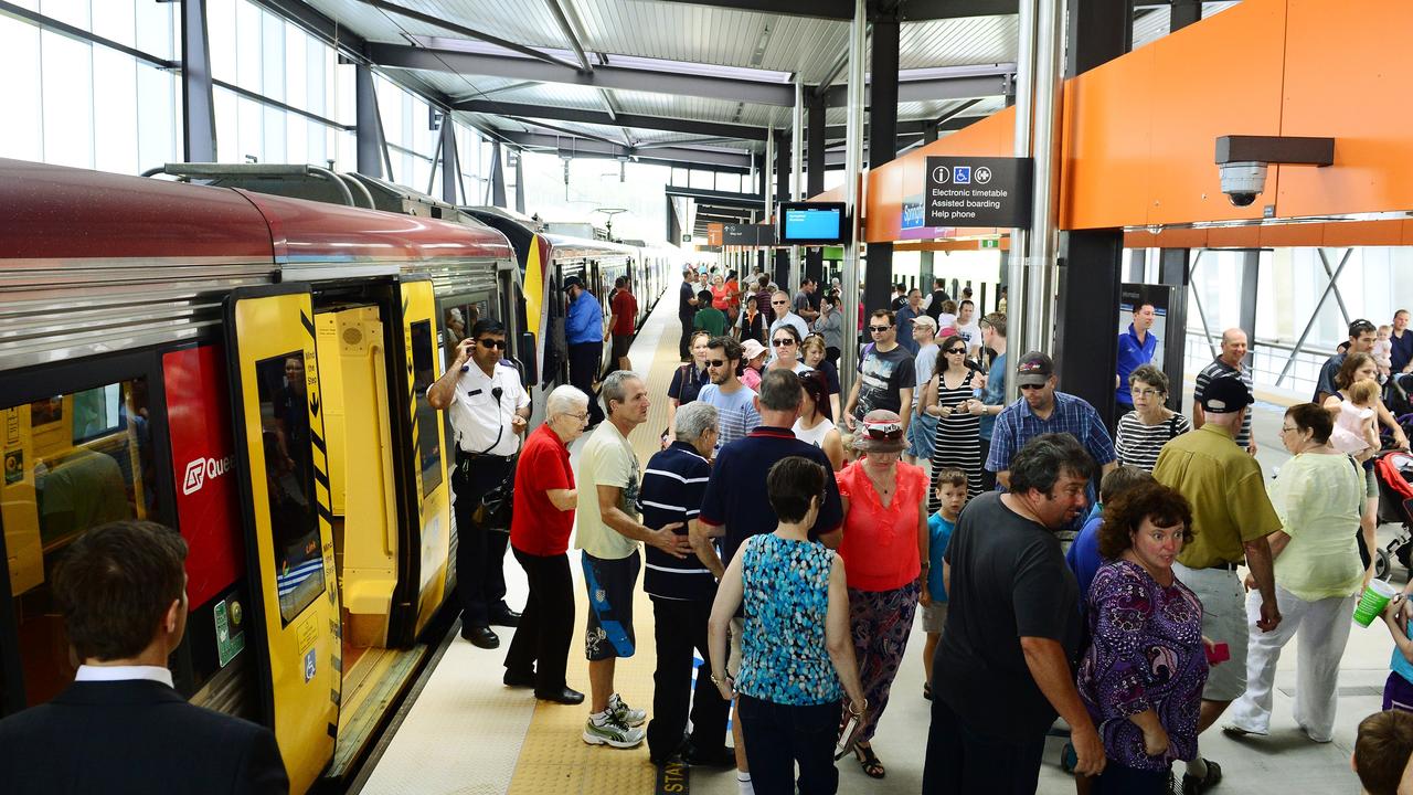 Local train commuters were hit with big delays in the three months to December last year. Picture: David Nielsen / The Queensland Times