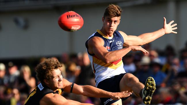 Riley Knight, who rejoins Woodville-West Torrens in 2021. Picture: Tom Huntley