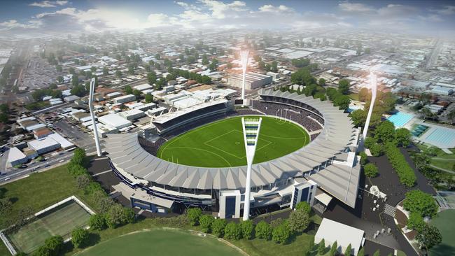 Simonds Stadium is worth four goals to Geelong says Malcolm Blight.
