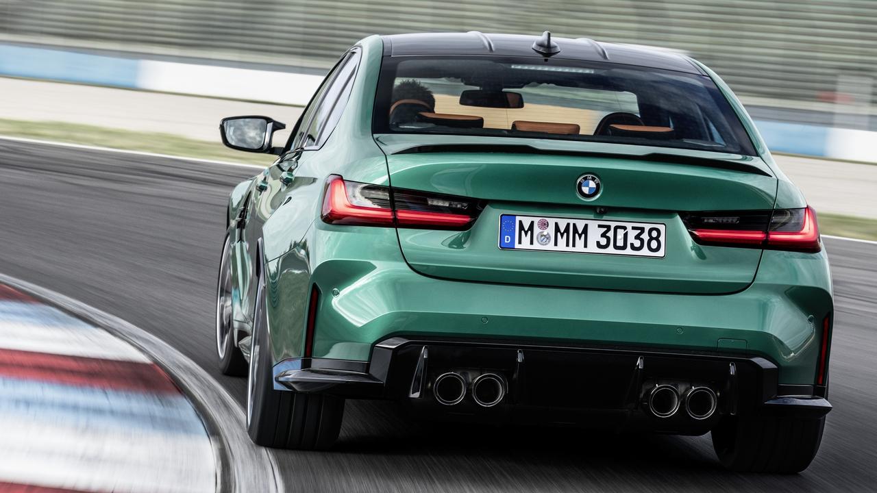 The M3 and M4 borrow elements from BMW’s GT race cars. Picture: Supplied.