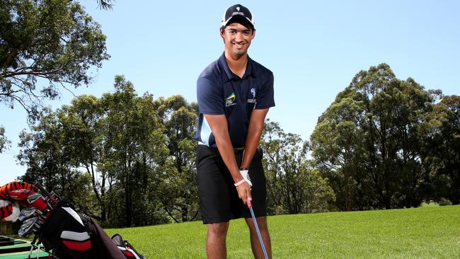 Adam Nelson, of Kellyville, pictured at Castle Hill Country Club. Picture: Peter Kelly