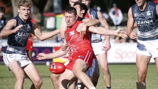 Combe has retired from the SANFL. Picture: Peter Argent / SANFL