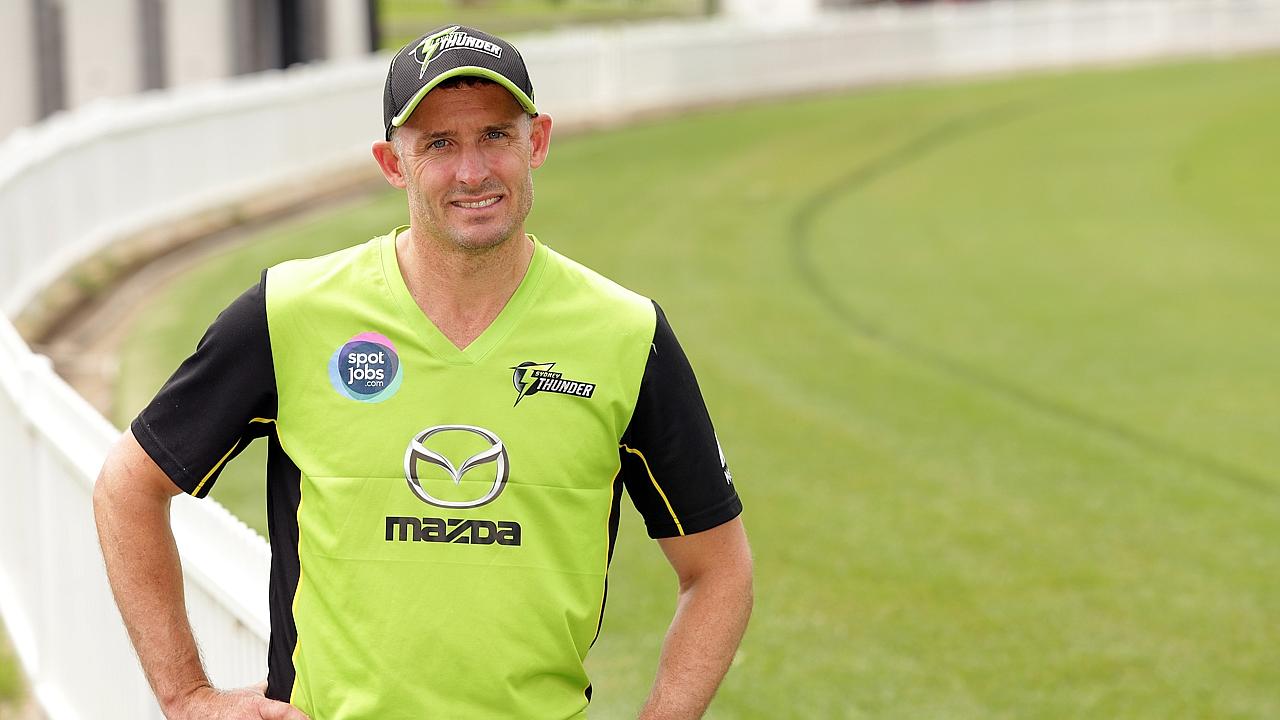 Michael Hussey passed fit to lead Thunder into Sydney Derby and ...