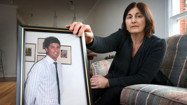 Caterina Politi, the mother of one-punch victim David Cassai. Picture: David Caird