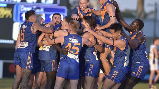 Deer Park celebrate. Picture: Andrew Batsch