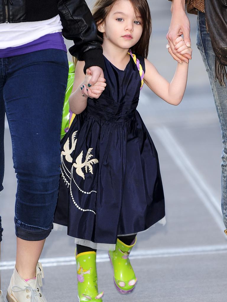 Suri quickly became a tiny style icon. Picture: Getty Images.