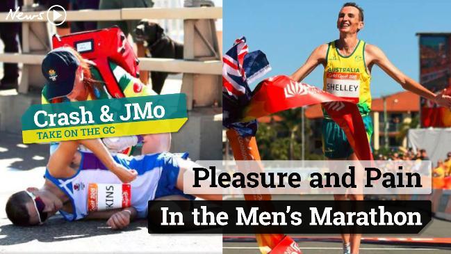 Crash & JMo: Pleasure and pain in the men's marathon