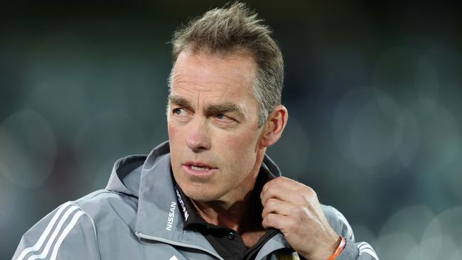 AFL - Saturday, 22nd August, 2020 - Port Adelaide v Hawthorn - Indigenous Round at the Adelaide Oval. Hawthorn coach Alastair Clarkson Picture: Sarah Reed