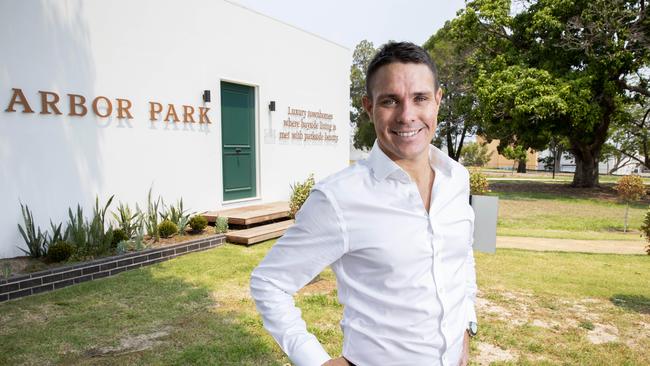 Michael Kent from Pellicano poses for a photograph at Arbor Park in Wynnum West. Picture: AAP/Richard Walker