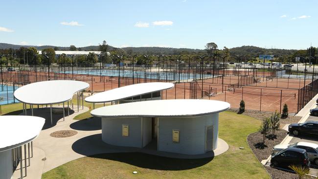 Tour of the new multimillion KDV golf and tennis academy. Picture Glenn Hampson