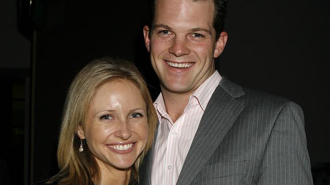 Livinia Nixon with her husband Alistair.