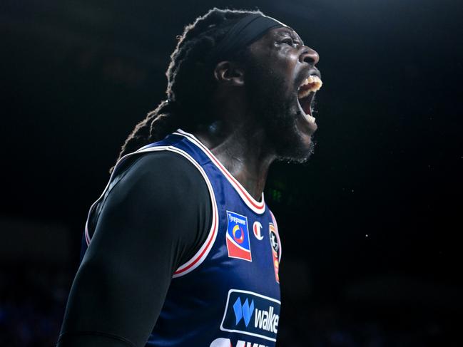 Montrezl Harrell hasn’t been in the NBL long but is already becoming one of the competition’s biggest drawcards. Picture: Mark Brake/Getty Images