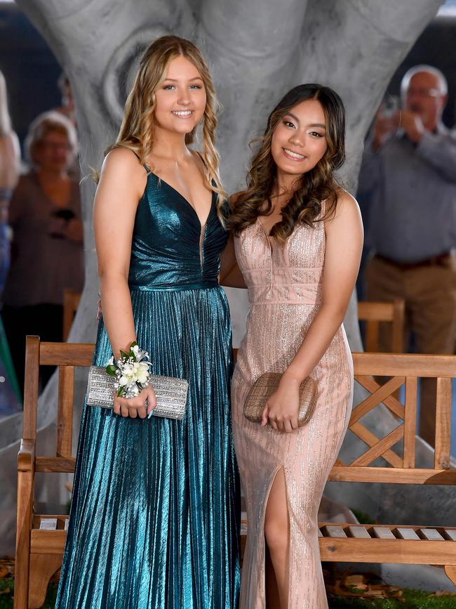 Leanne Grobbelaar, Rianna Rimpos Genesis Christian College formal Friday November 19, 2021. Picture, John Gass