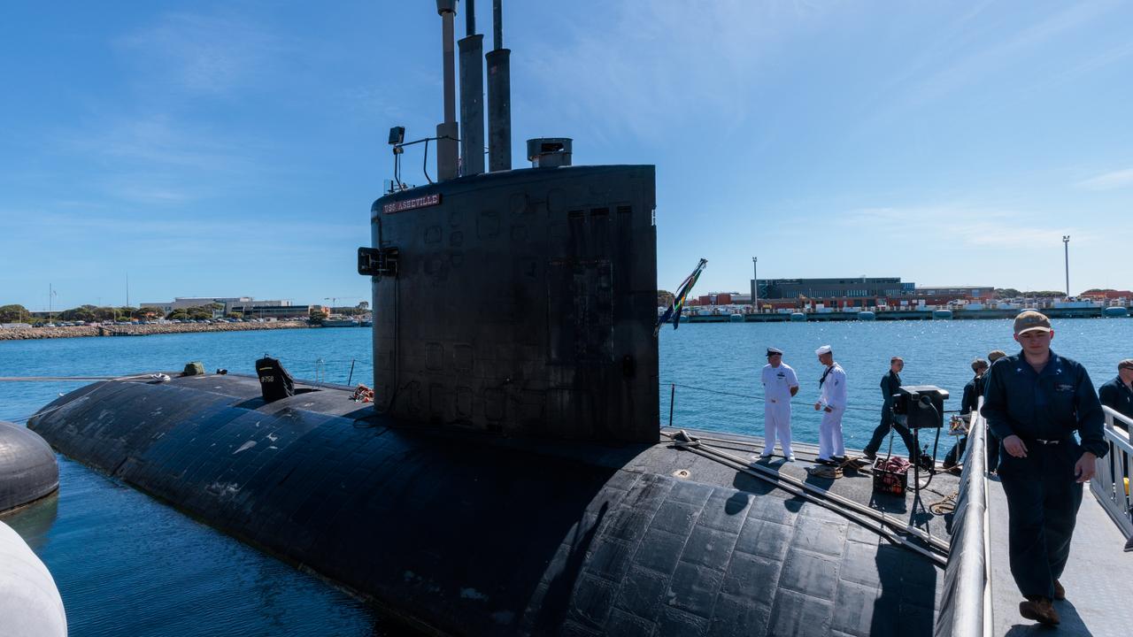 Australia, the US and UK announced the nuclear subs deal on Monday before copping swift backlash from Beijing. Picture: NCA NewsWire/Richard Wainwright