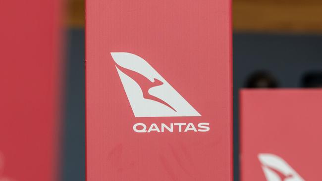 ADELAIDE, AUSTRALIA - NCA NewsWire Photos - MAY 01 2024: ADELAIDE AIRPORT PLANE  QANTAS GENERICS. Picture: NCA NewsWire / Ben Clark