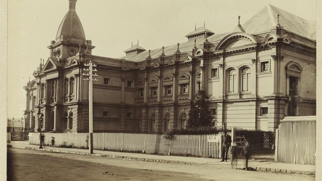 Launceston's Albert Hall, depicted at some point between 1897-1899. Picture: Tasmanian Archives