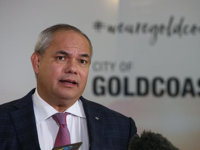 Gold Coast Mayor Tom Tate. Picture: Glenn Hampson