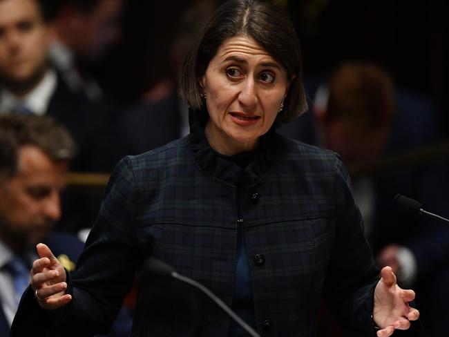 Premier Gladys Berejiklian has signalled she is open to repealing the laws across the CBD but wants them to remain in Kings Cross. Picture: AAP