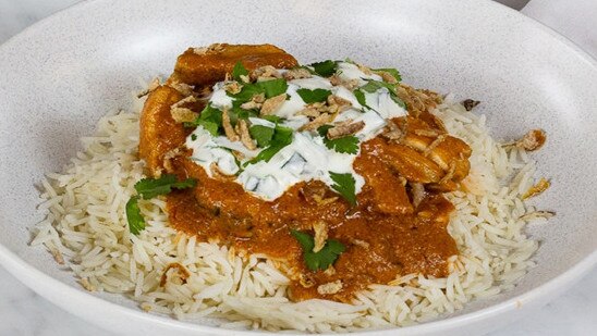 The butter chicken. Picture: Supplied