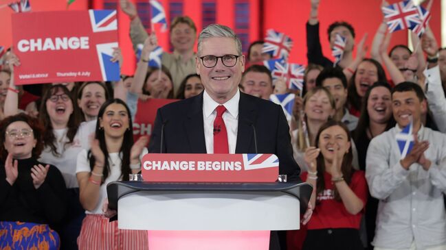 U.K.’s Labour Party Wins Landslide Election Victory
