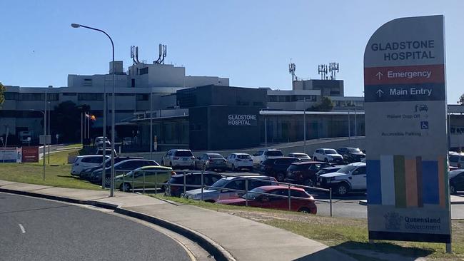 A shark attack victim was taken to Gladstone Hospital on December 2. Picture: Nilsson Jones