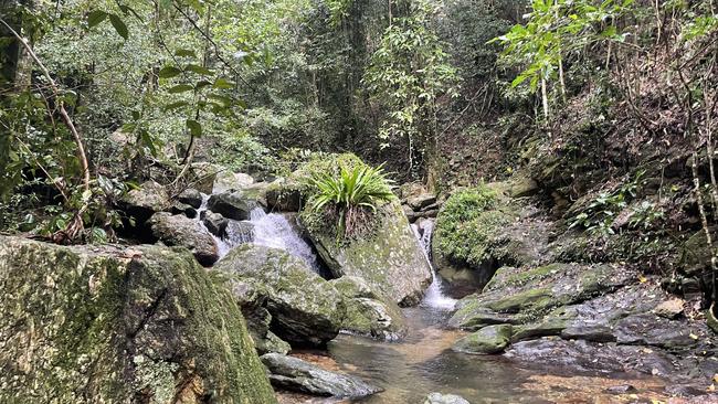 A man in his 20s has died after falling into water at Isabella Falls. Picture: Andreas Nicola