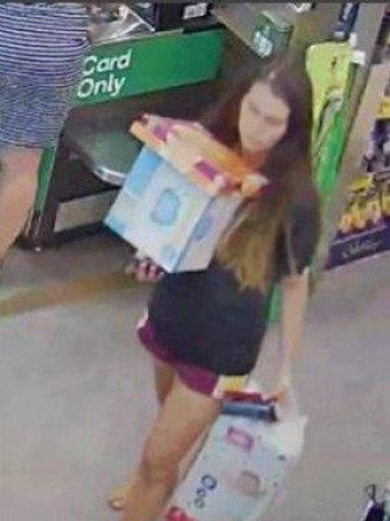 Police believe the persons pictured in this image may be able to assist officers with the investigation into a recent shop steal - unlawfully take away goods which occurred on Monday, March 21, 2022 at approximately 5.10pm.