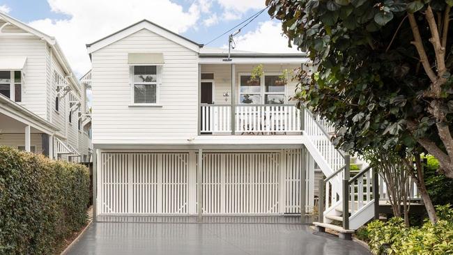 This five-bedroom house at 19 Prince St, Paddington, is on the market.