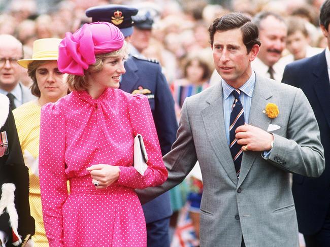 Actual photos from the 1983 royal tour in Perth. Picture: Mike Roberts