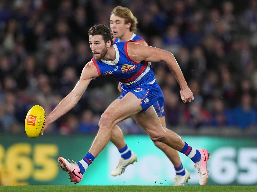 Marcus Bontempelli was the star on Saturday. Picture: Daniel Pockett/Getty Images