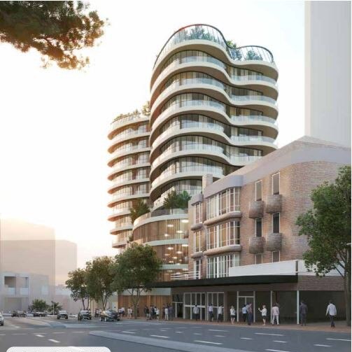 Artist impressions of 36-148 New South Head Road, Edgecliff