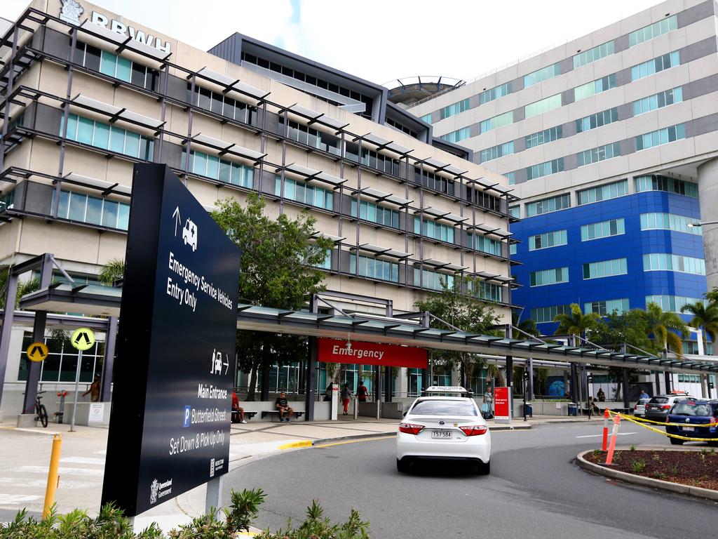 Mr Zoller had been a patient at the Royal Brisbane and Women’s Hospital. Picture David Clark