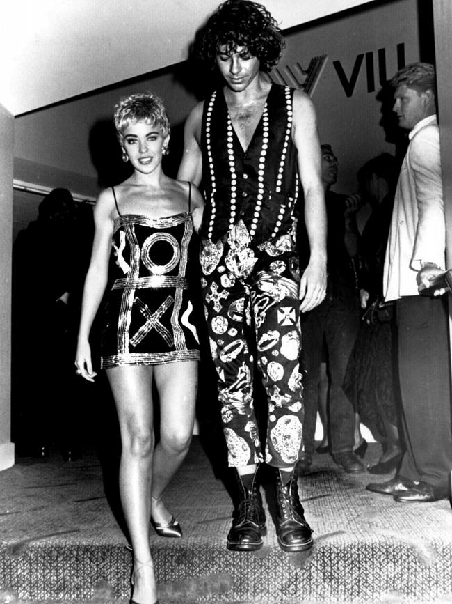 She found a sexier edge while dating rock star Michael Hutchence. Picture: News Corp Australia